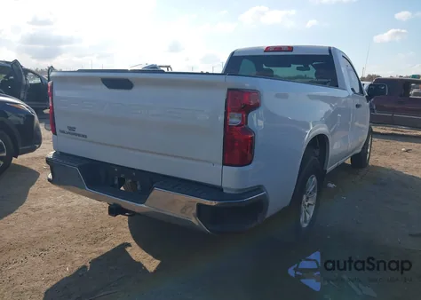 2021 Chevrolet Silverado 1500 2Wd Long Bed Wt из США, поврежденный, VIN 3GCNWAEF4MG354211